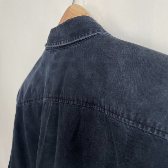 [SOLD] Scotch & Soda Selvaged Denim Button Down Shirt - Picture 4 of 7